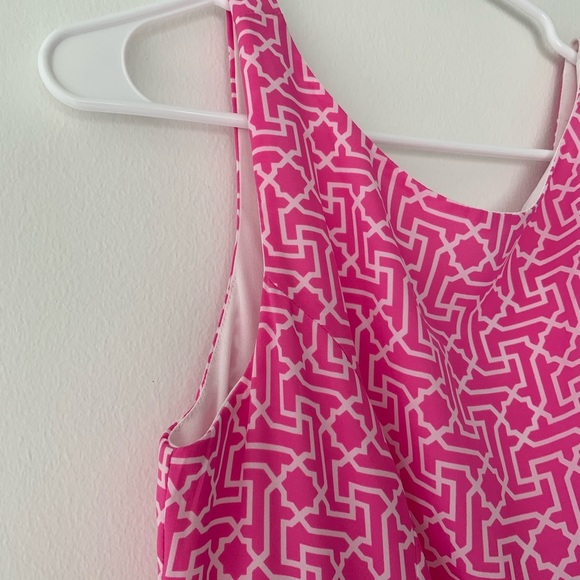 EVERLY Fit & Flare Sleeveless Mini Dress Pink Medium - Picture 8 of 10